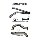 Manta Exhaust VDJ200 3in DPF Back W/4in Tailpipe