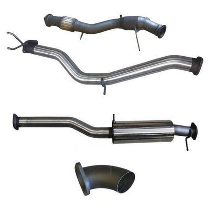 Amarok 2.0L 3in EARLY Model Standard Exit Sports Muffler - Stainless Steel