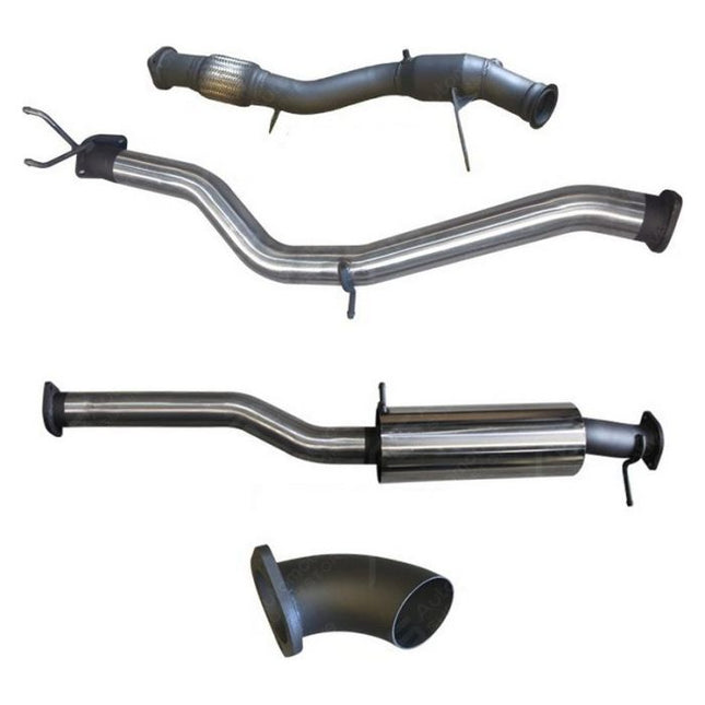 Amarok 2.0L 3in EARLY Model Standard Exit Sports Muffler - Stainless Steel