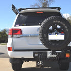 Outback Accessories Single Wheel Carrier Toyota 200 Series 09/2015 on VX/Sahara  08/2018 on GXL