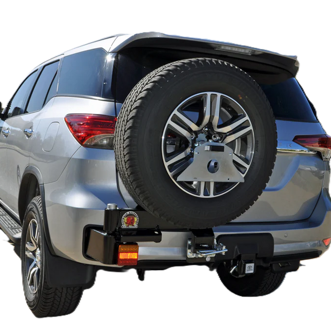 Outback Accessories Single Wheel Carrier Toyota Fortuna 08/2015 on