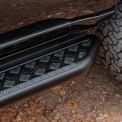 PIAK Side Step (Can use for rails, Black) for Isuzu MU-X (6/2021 on)