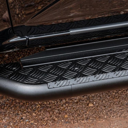 PIAK Side Step (Can use for rails, Black) for Isuzu MU-X (6/2021 on)