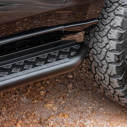 PIAK Side Step (Can use for rails, Black) for Isuzu MU-X (6/2021 on)