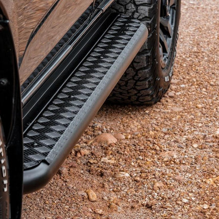 PIAK Side Step (Can use for rails, Black) for Isuzu MU-X (6/2021 on)