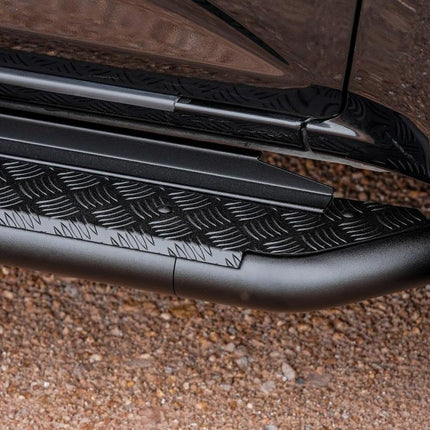 PIAK Side Step (Can use for rails, Black) for Isuzu MU-X (6/2021 on)