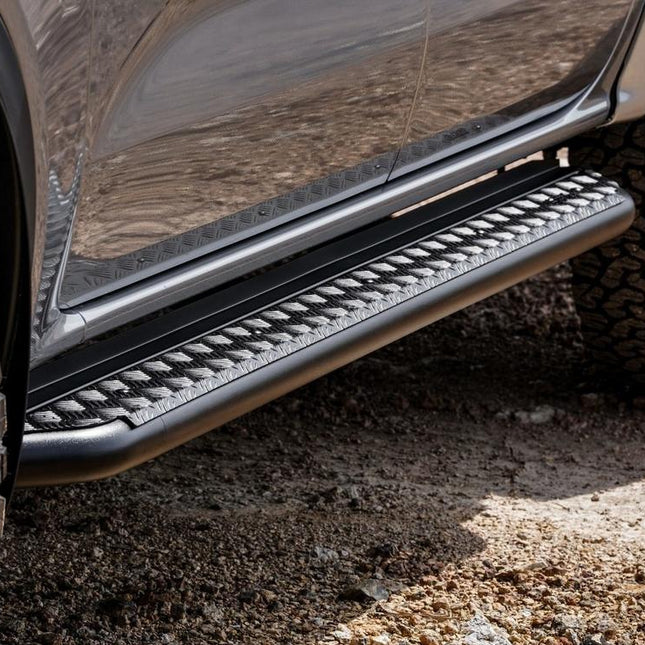 PIAK Side Step (Can use for rails, Black) for Ford Everest (5/2022 on)