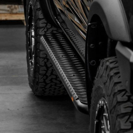 PIAK Side Step (Can use for rails, Black) for Ford Everest (6/2015 to 5/2021)