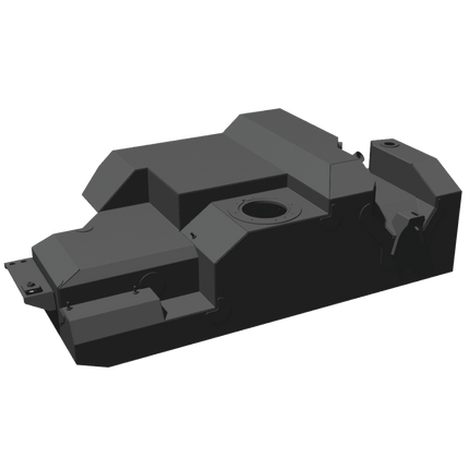 Brown Davis 150 Litre Steel Long Range Fuel Tank (145L Usable) to suit Toyota Hilux -15-PRESENT - ALL 4WD MODELS INCLUDING 48V