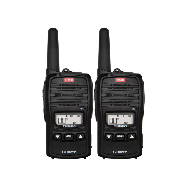 1 Watt UHF CB Handheld Radio (Twin Pack)