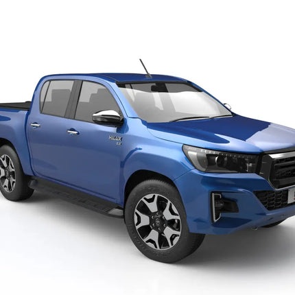 EGR Load Shield Hard Lid (Black Checker Plate) Toyota Hilux 2015- Dual Cab A-DECK