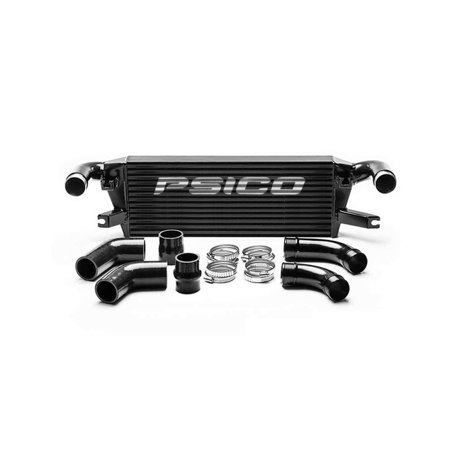Front Mount Intercooler Kit Powdercoated Black (MITSUBISHI MQ/MR 2.4TD)