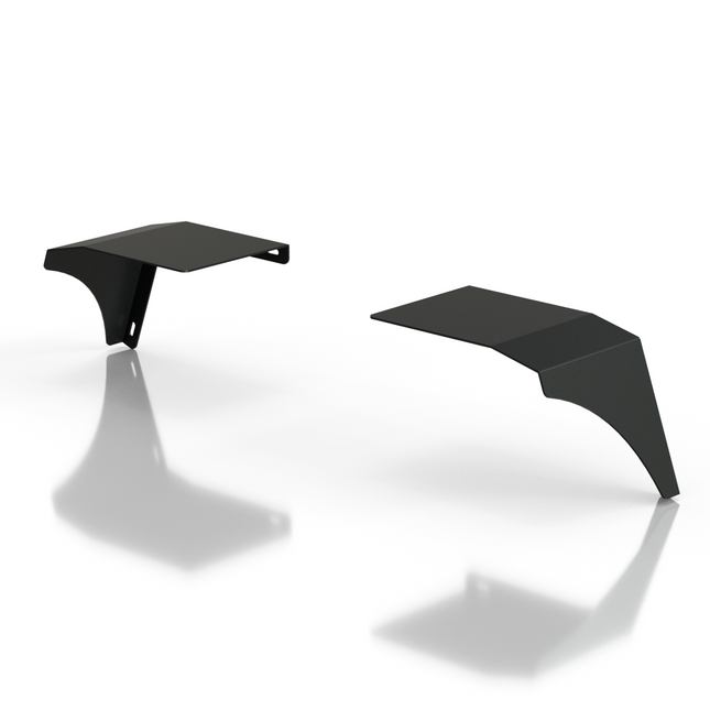 Two Piece Spoiler - Matte Black