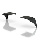Two Piece Spoiler - Matte Black