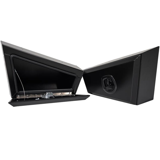 Tapered Under Tray Toolbox 800mm (Pair) - Matte Black