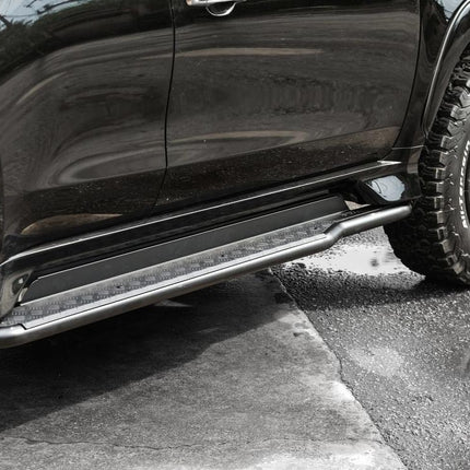 PIAK Side Step (Racer, Silver) for Mitsubishi Pajero Sport (10/2016 on)