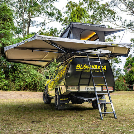 Buswakka Extreme Darkness Awning With D-Zip (Left Hand Side)