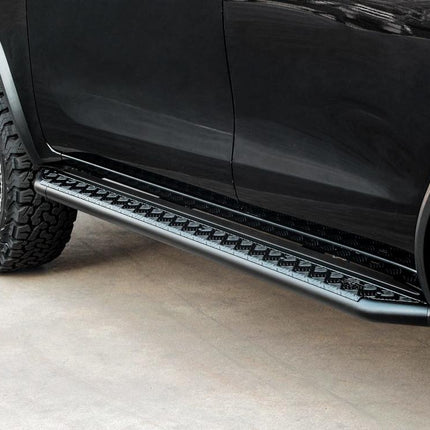 PIAK Side Step (Can use for rails, Black) for Toyota Fortuner GUN156R (8/2015 to 5/2018)