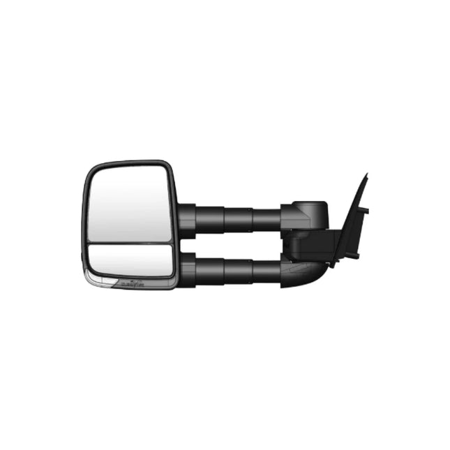 Clearview Towing Mirrors [Next Gen, Pair, Heat, Camera Provision, Power-Fold, BSM, OAT Sensor, Indicators, Electric, Black] - Volkswagen Amarok MY23 on