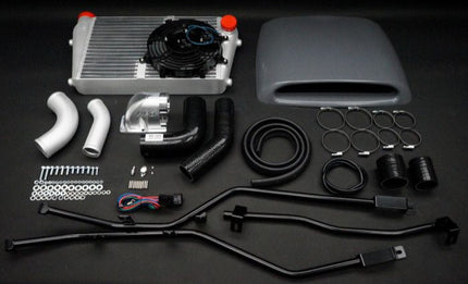 High Performance Diesel Toyota Landcruiser 80 Series 1HZ & 1HD-T Intercooler Series 2 (Top Mount)