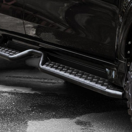 PIAK Side Step (Can use for rails, Black) for Mitsubishi Pajero Sport (10/2016 on)