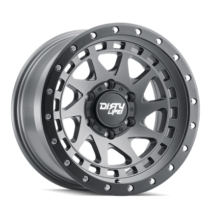 DIRTY LIFE 17x9 0P 5x150 CB110.2 ENIGMA PRO Satin Graphite Black Lip (AW-3)
