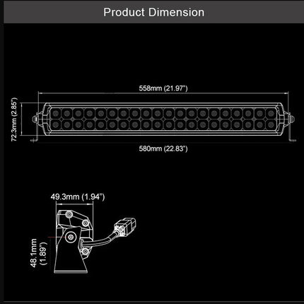 Offroad Animal 22" Double Row LED Light Bar
