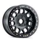 DIRTY LIFE 17x9 12N 6x139.7 CB110 MESA RACE Matte Black Comp Beadlock (C10AW-6HMB Long Cap)