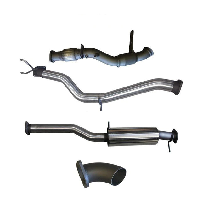 Amarok 2.0L 3in Later Model Standard Exit Sports Muffler - Stainless Steel