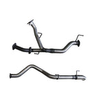 Manta VDJ200 2.5in twin into single 3in DPF Back, with 4in tip, stainless steel