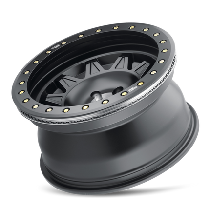 DIRTY LIFE 17x9 14N 6x139.7 CB110.1 ROADKILL Black Comp Beadlock (Mag W/Nut)(No Cap)