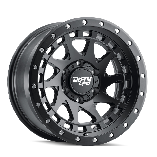 DIRTY LIFE 17x9 0P 5x150 CB110.2 ENIGMA PRO Matte Black (AW-4)
