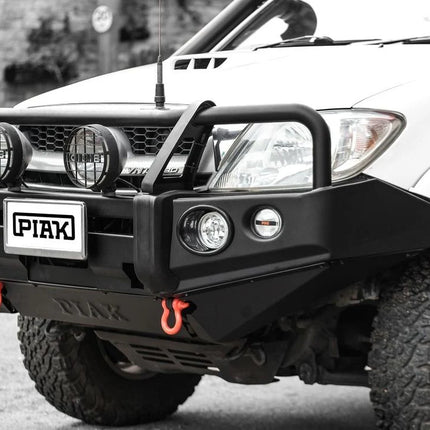 PIAK Premium Loop Bar (Black Recovery Points & Bash Plate) for Toyota Hilux (3/2005 to 8/2011)