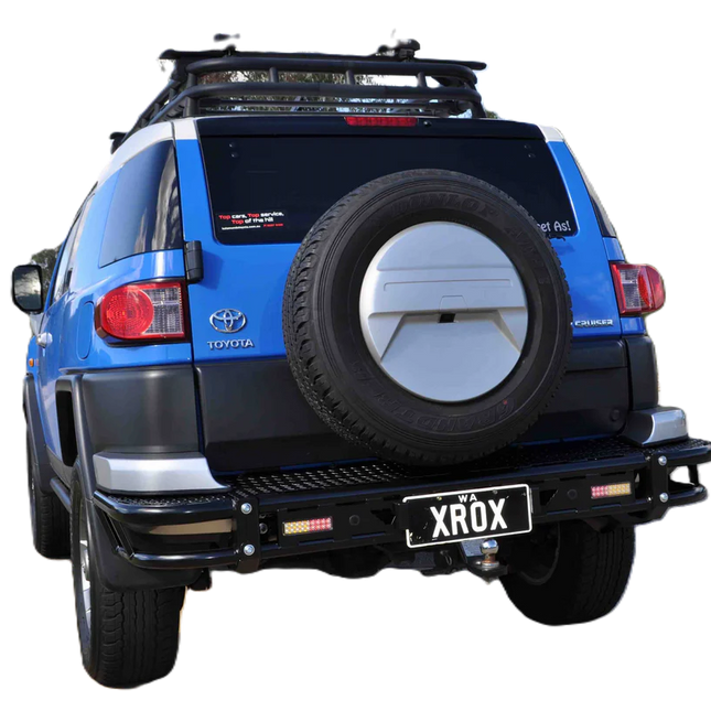 XROX Rear Step Tube Bar to Suit Toyota FJ Cruiser 03/11 on