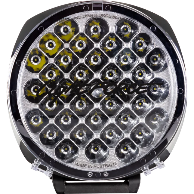Lightforce Genesis Professional Edition LED Driving Light With Chrome Bezel (Single) - Limited Edition