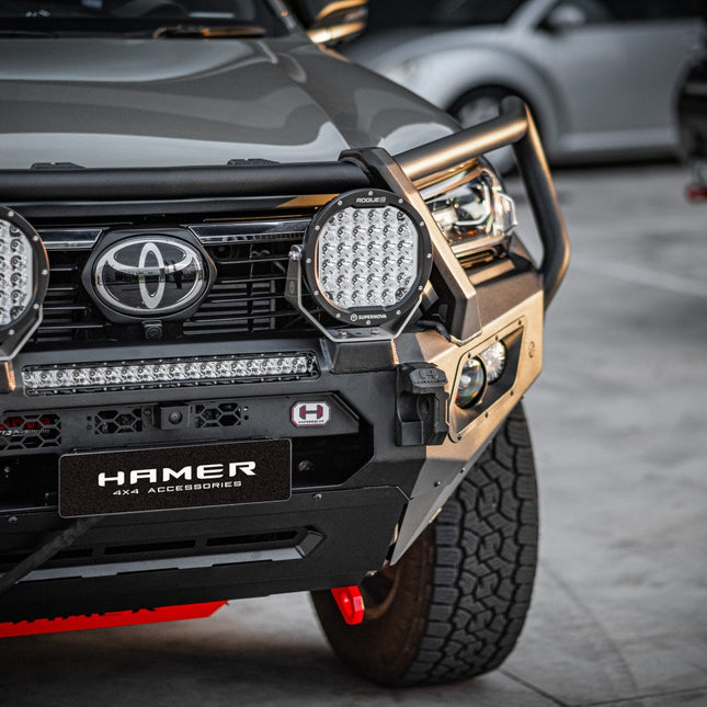 Hamer King Series Plus Bull Bar for Hilux Rogue (2023+)
