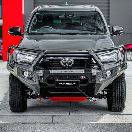 Hamer King Series Plus Bull Bar for Hilux Rogue (2023+)