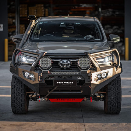 Hamer King Series Plus Bull Bar for Hilux Rogue (2023+)