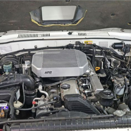 High Performance Diesel Toyota Landcruiser 80 Series 1HZ & 1HD-T Intercooler Series 2 (Top Mount)