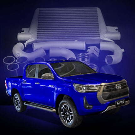 High Performance Diesel Toyota Hilux Intercooler N80 GUN126R 1GD-FTV 2.8 Lt 2020+ (Front Mount)