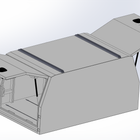 Unistrut Canopy Roof Rails 42x4mm (Pair)