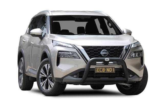 ECB Nudge Bar 76mm Black Textura For Nissan X-Trail (08/22 to)