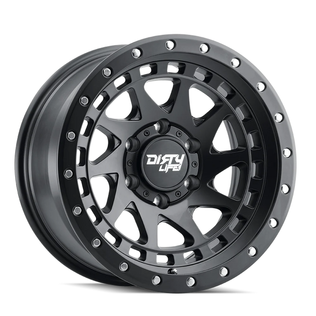 Dirty Life Wheels ENIGMA PRO Matte Black 17x9 6x139.7 +10 C/Bore106.2 (1134kg)