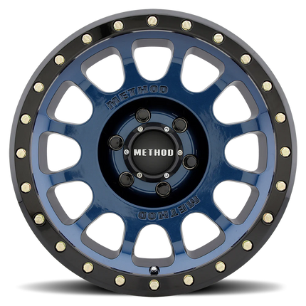 Method MR305 Wheel Bahia Blue Gloss Black Lip