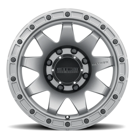 Method MR317 Wheel 8lug Matte Titanium