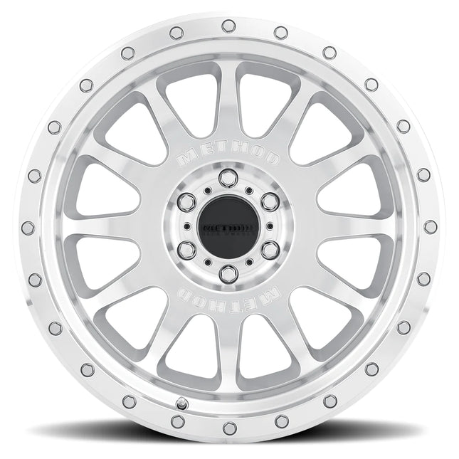 Method MR605 Wheel 6lug Machined Clear