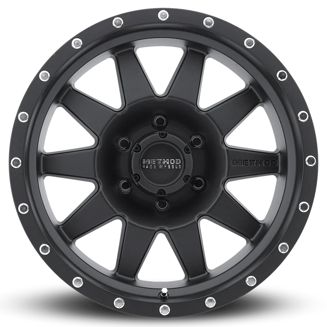 MR301 The Standard Matte Black Head On 6lug Shadow Web