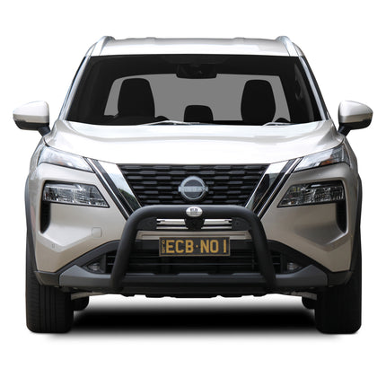 ECB Nudge Bar 76mm Black Textura For Nissan X-Trail (08/22 to)