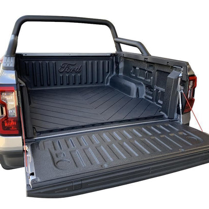 Grunt 4x4 Heavy Duty Moulded Rubber Ute Cargo Mat Next Gen Ford Ranger XL, XLS, XLT, Sport, Wildtrak