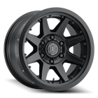 Icon Rebound Pro Satin Black 17x8.5 0p 6x139.7